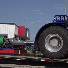 Tractores de carreras.