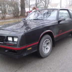 Rarezas circulando 5. Chevrolet Monte Carlo SS Aerocoupe&nbsp;1987.