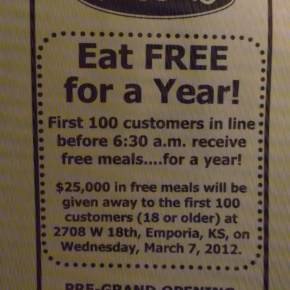 Otra dudosa promocion.