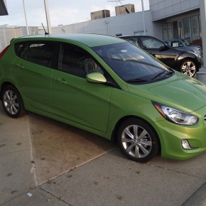 Hyundai Accent hatchback&nbsp;2013.