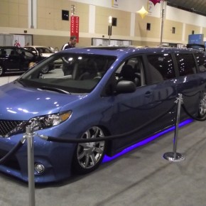 La «Swagger Wagon», una Sienna muy&nbsp;tuneada.