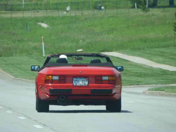 Porsche 944 convertible.
