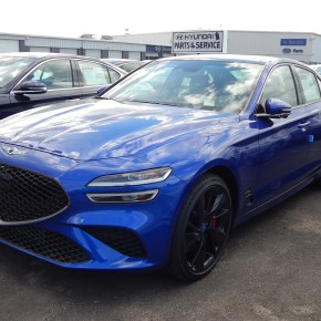 Genesis G70 2022: Escudo&nbsp;heredado.